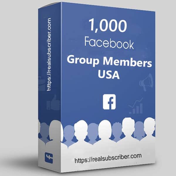 Buy 1000 Facebook group members USA