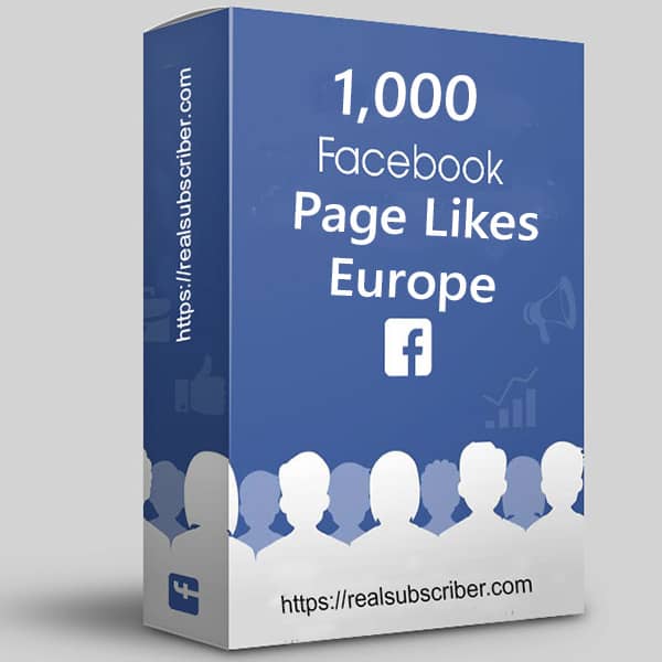 Buy 1000 Facebook likes Europe