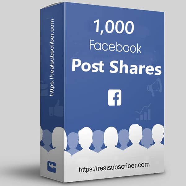 Buy 1000 Facebook post shares