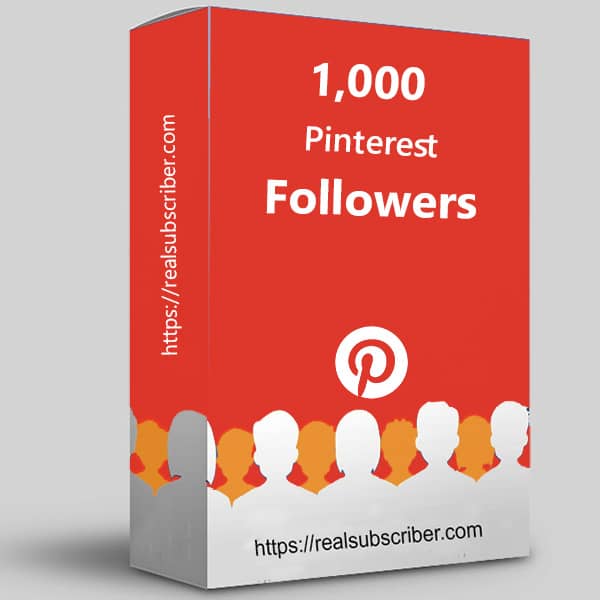 Buy 1000 Pinterest followers