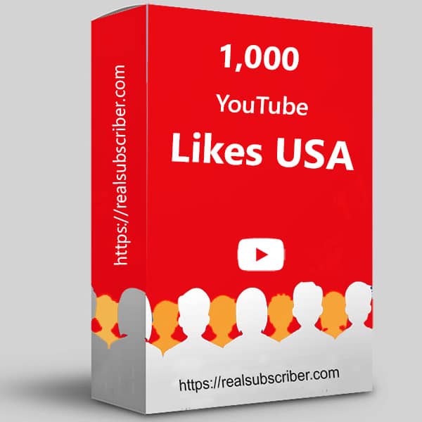 Buy 1000 YouTube likes USA