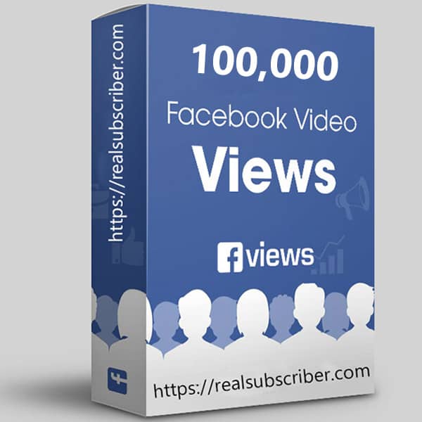 Buy 100k Facebook video views