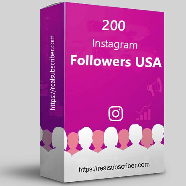 Buy 200 Instagram followers USA