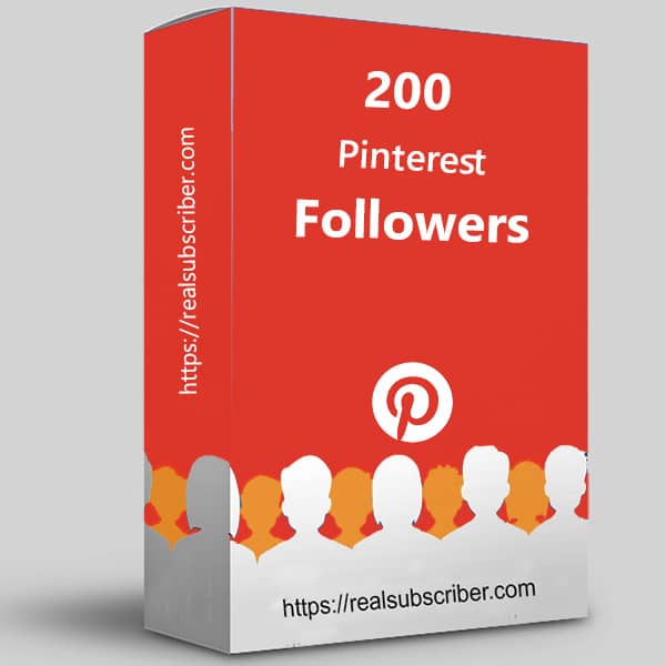 Buy 200 Pinterest followers
