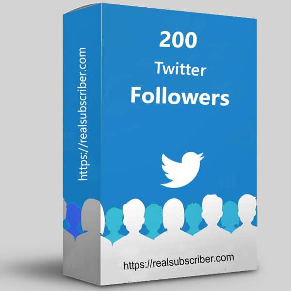 Buy 200 Twitter followers
