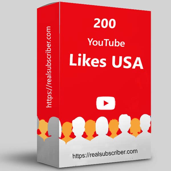 Buy 200 YouTube likes USA