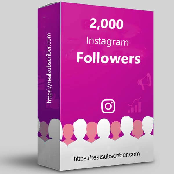 Buy 2000 Instagram followers