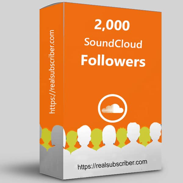 Buy 2000 SoundCloud followers