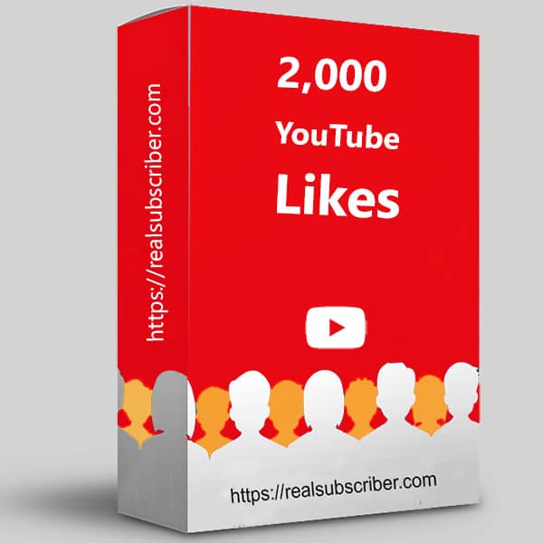 Buy 2000 Youtube Likes