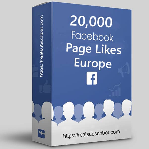 Buy 20k Facebook likes Europe