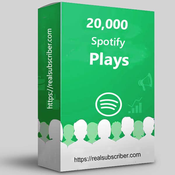 Buy 20k Spotify plays