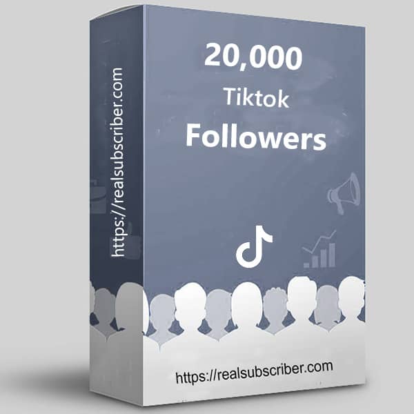 Buy 20k TikTok followers