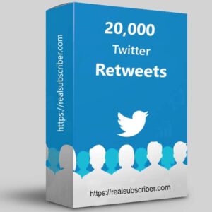 Buy 20000 Twitter Retweets