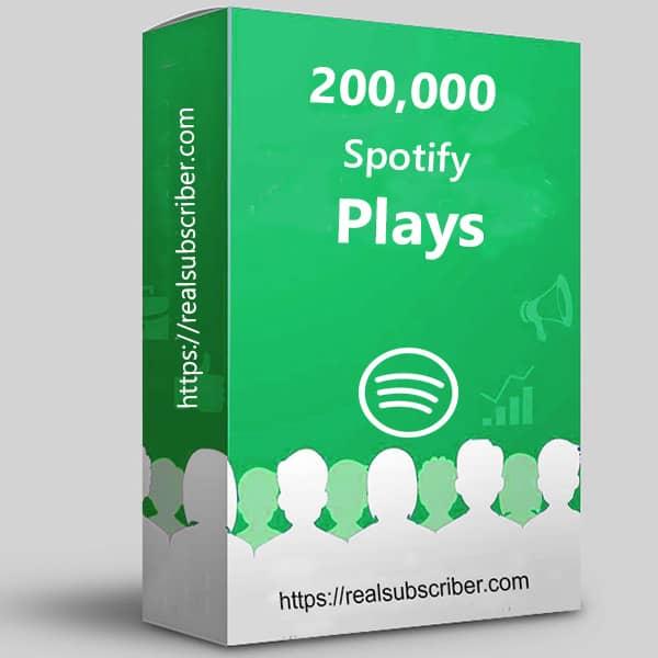 Buy 200k Spotify plays
