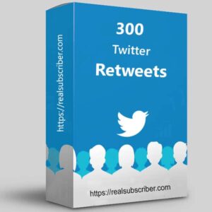 Buy 300 Twitter Retweets