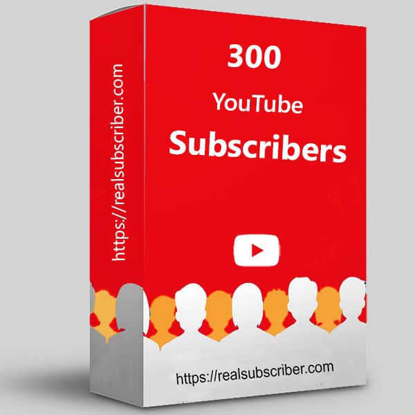 Buy 300 Youtube Subscribers