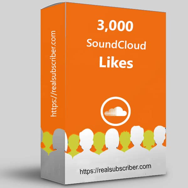 Buy 3000 SoundCloud likes