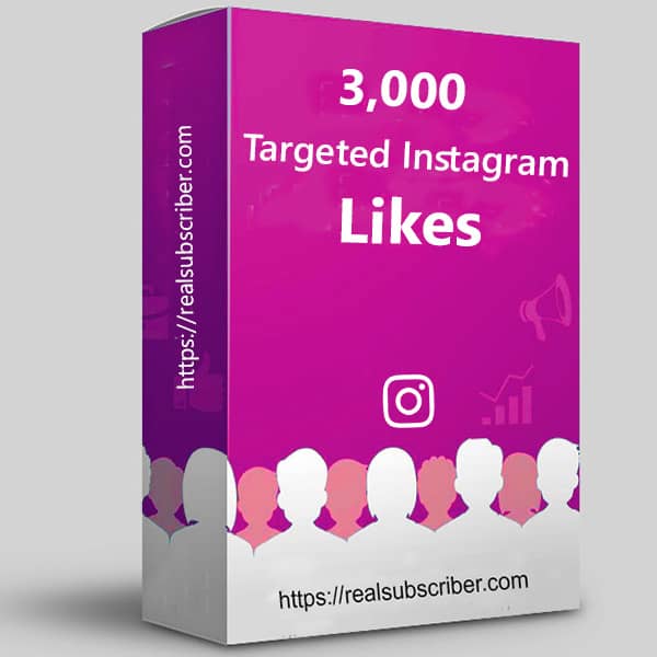 Buy 3000 Instagram likes US