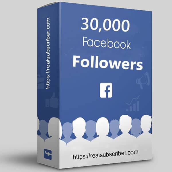 Buy 30k Facebook followers