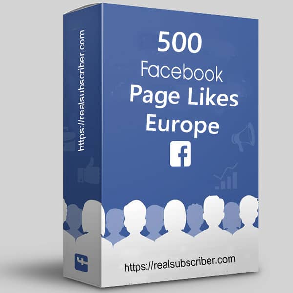 Buy 500 Facebook likes Europe