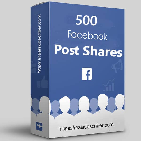 Buy 500 Facebook post shares