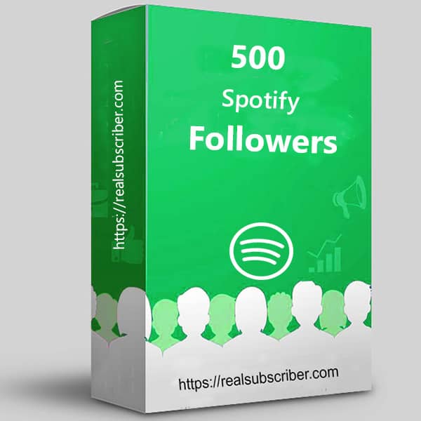 Buy 500 Spotify followers