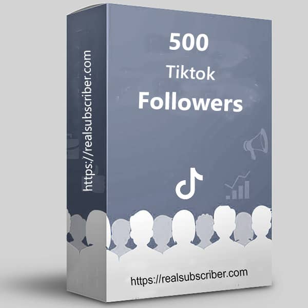 Buy 500 TikTok followers