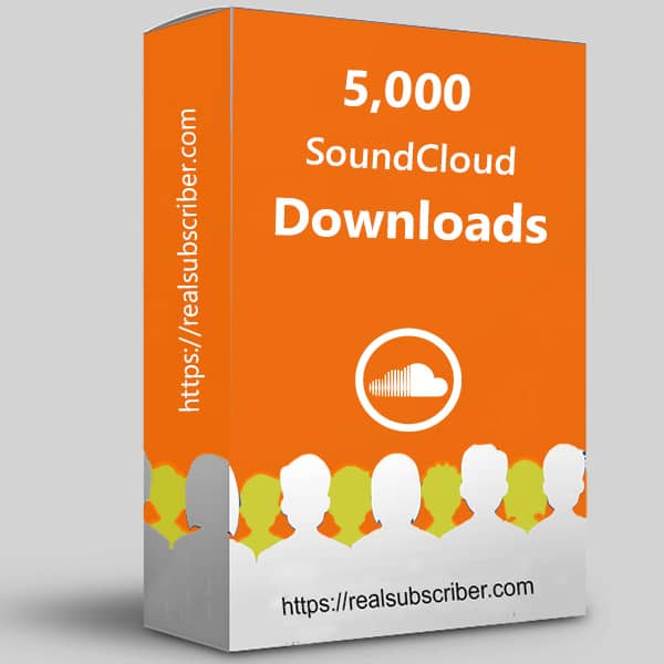 Buy 5000 SoundCloud downloads