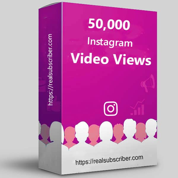 Buy 50k Instagram video views