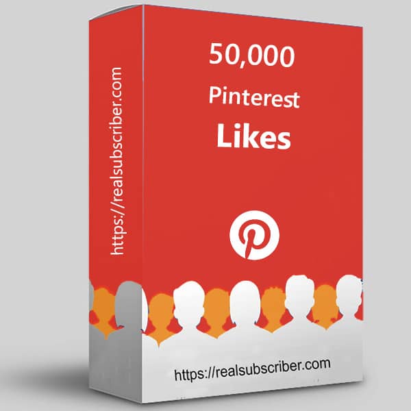 Buy 50k Pinterest likes