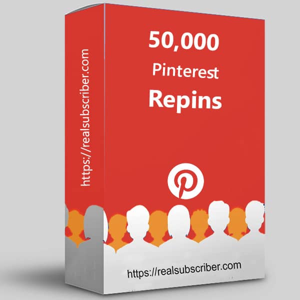 Buy 50k Pinterest repins
