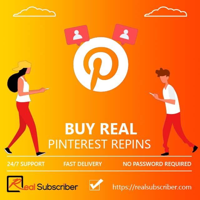 Buy Real Pinterest Repins