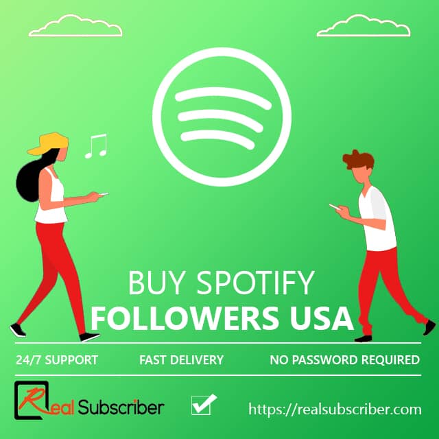 Buy Spotify Followers USA at RealSubscriber