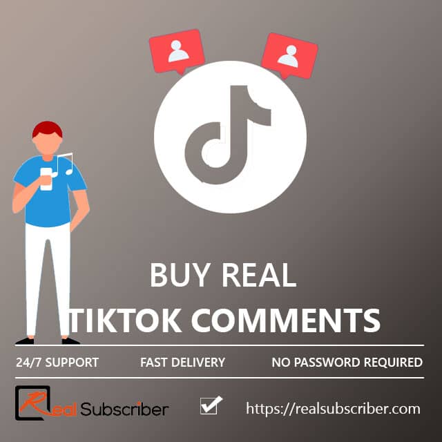 Buy real TikTok comments
