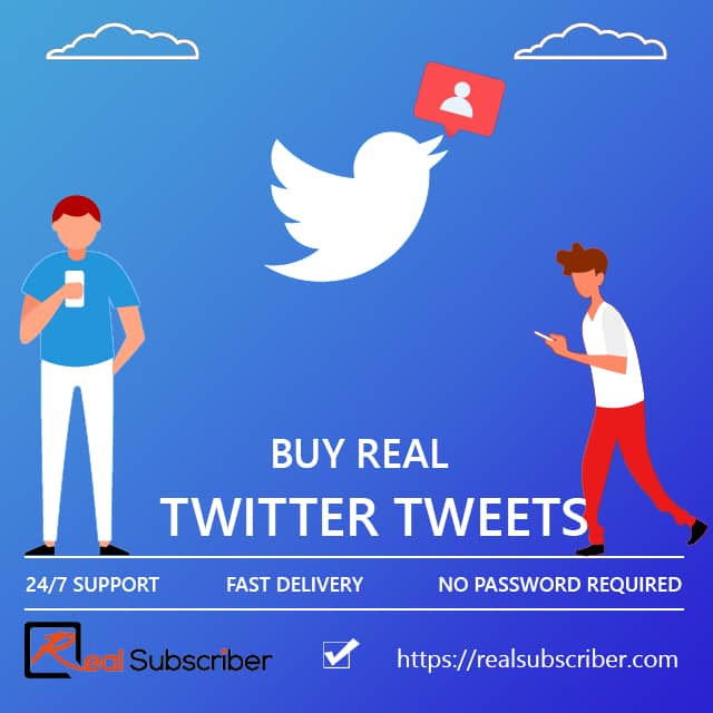 Buy real Twitter tweets
