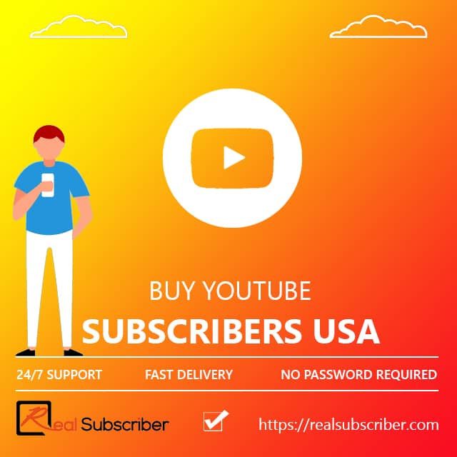Buy Real YouTube Subscribers USA