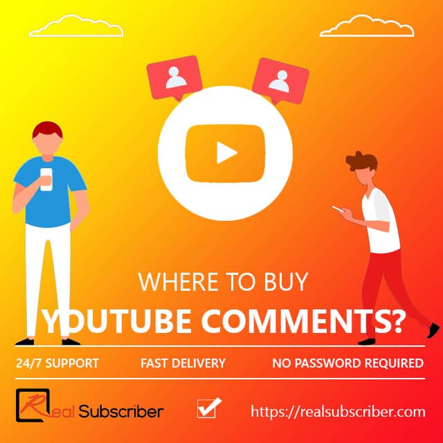 Where to buy YouTube comments